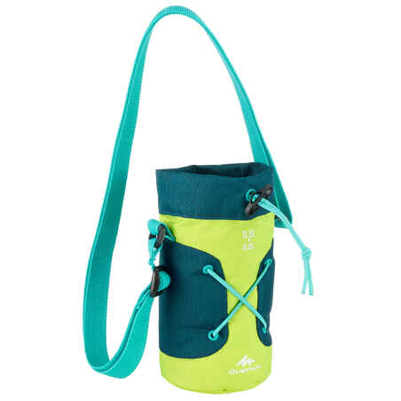 Insulated cover for hiking flask 0.5 to 0.6 litre Yellow/green