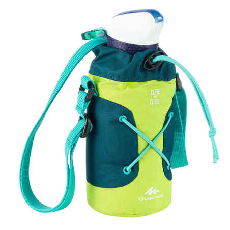 Isothermal Cover for Hiking Flasks - Yellow/Green