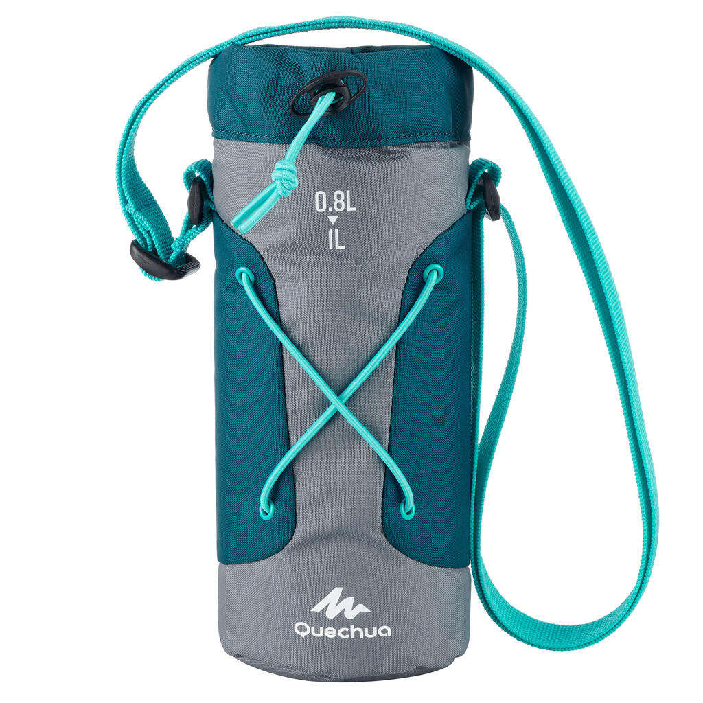 Isothermal Cover for Hiking Flasks - Grey/Blue