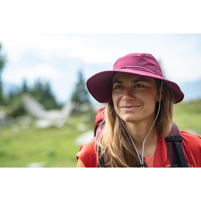 UV Korumalı Şapka - Mor - Trek500
