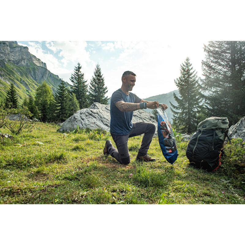 Funda De Compresión Camping Trekking Forclaz Estanca 25 Litros