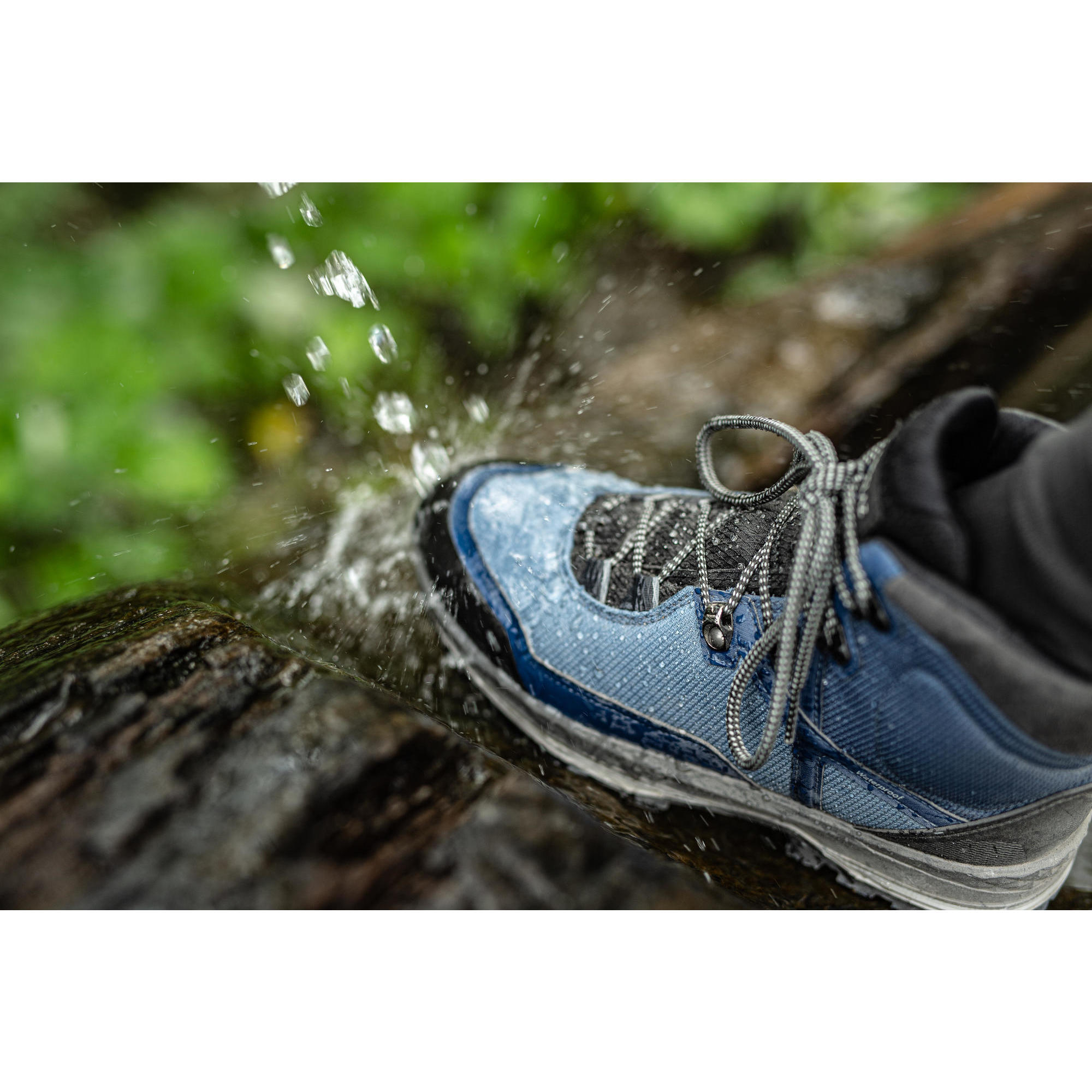 WATERPROOF TREKKING BOOTS - MT100 - TEX - WOMEN HIGH