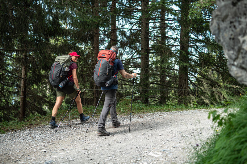 Plecak trekkingowy męski Forclaz MT100 Easyfit 70 litrów 