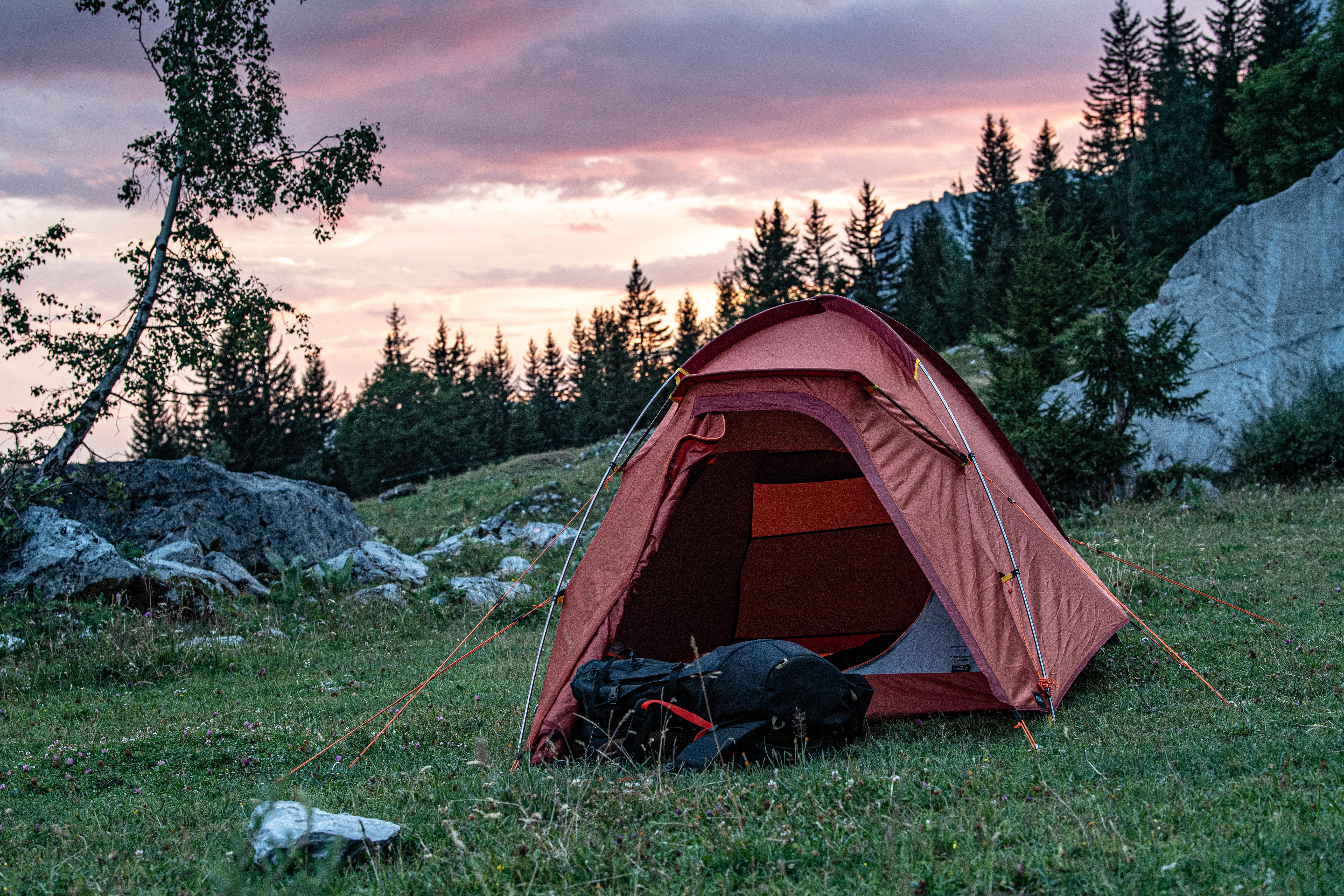 2-Person Backpacking Tent - MT 100 - FORCLAZ