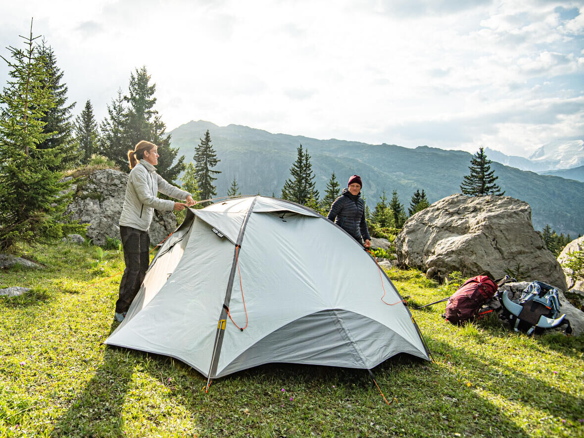 Tente de Trekking MT500 Fresh & Black - notices, montage, reparation 