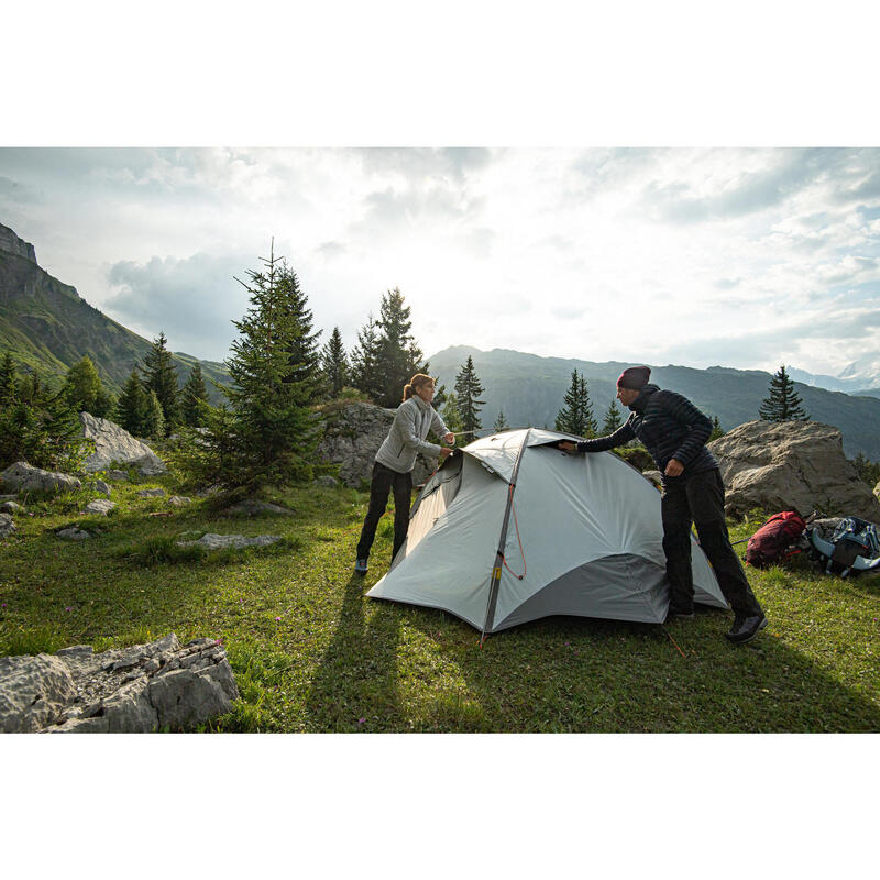 Tente dôme de trekking - 3 places - MT500 Fresh & Black