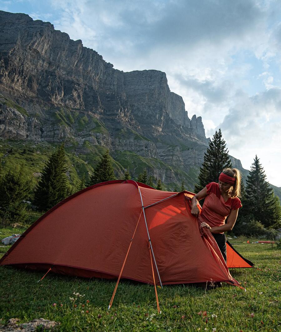 entretenir une tente de trek MT100