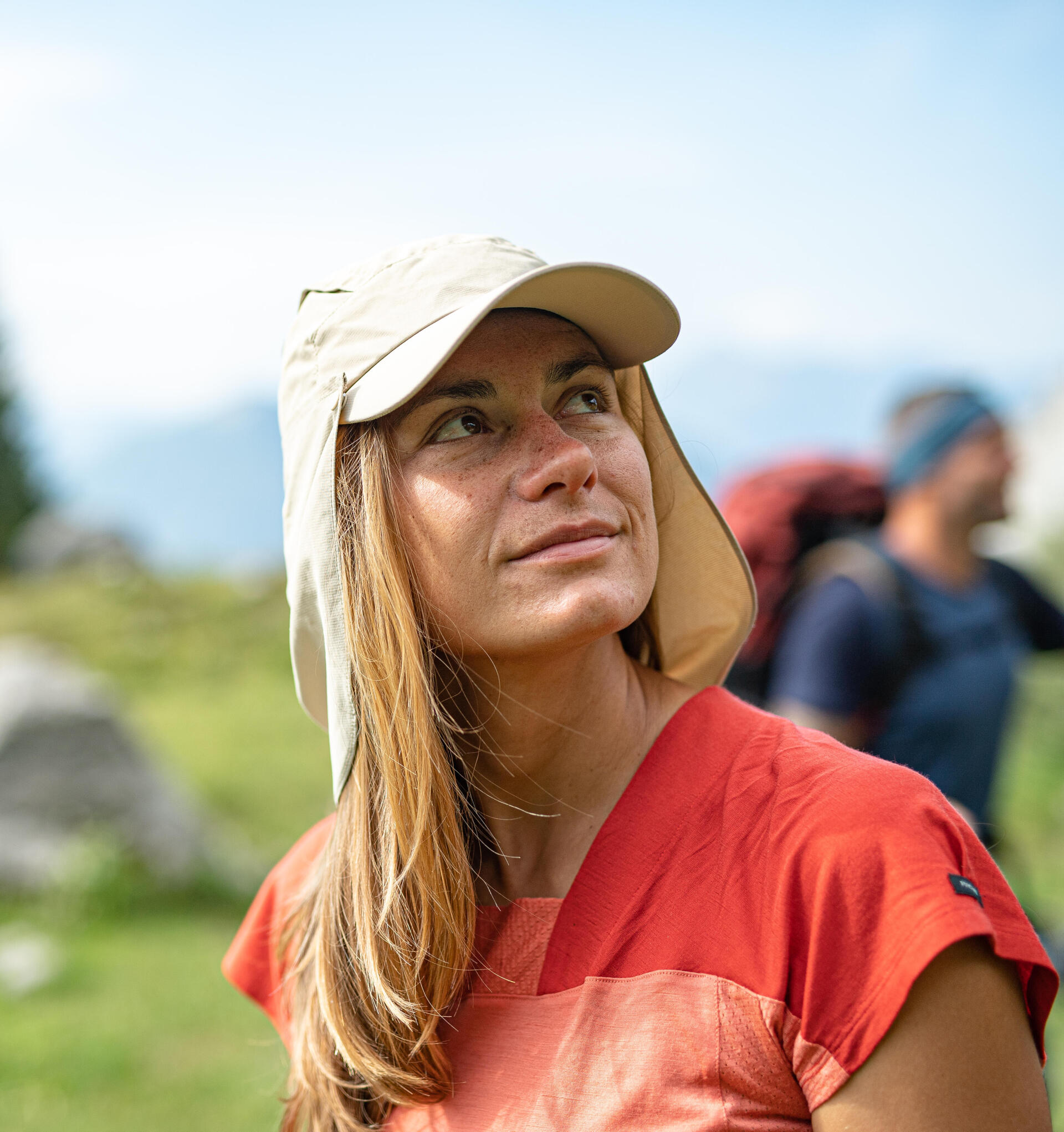 ANTI-UV CAP WITH REMOVABLE NECK PROTECTION - Decathlon