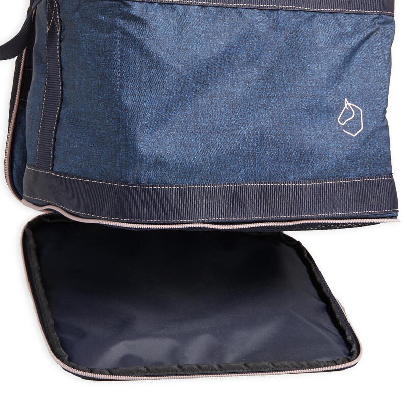 Bolsa Limpieza Equitación Vanity Azul Marino/Rosa