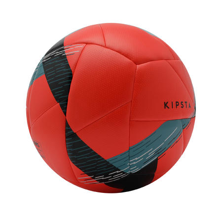 Гібридний футбольний м'яч F550, розмір 5 - червоний