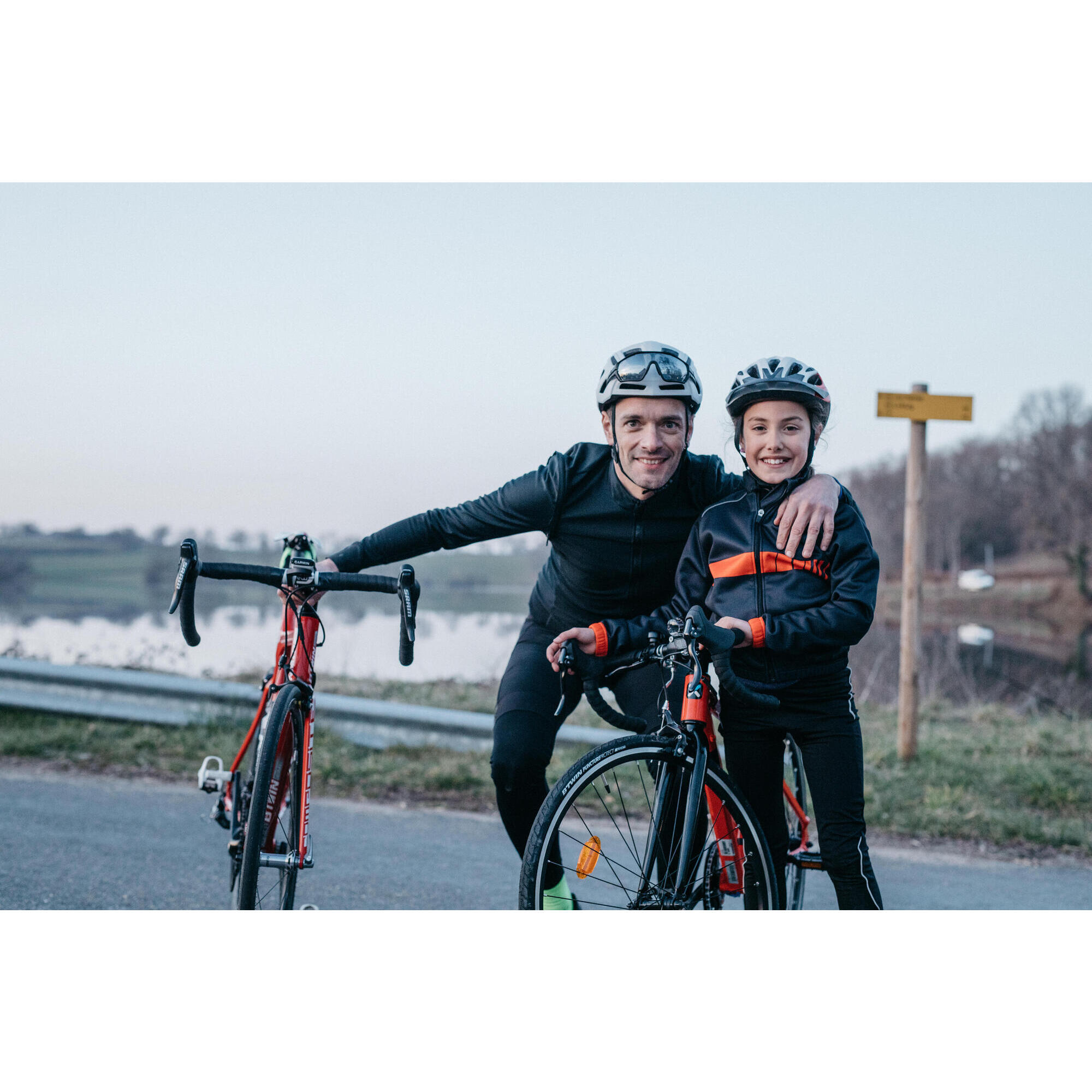 Bicicleta de carretera ni os 26 pulgadas Triban 100 roja 9 12 a os