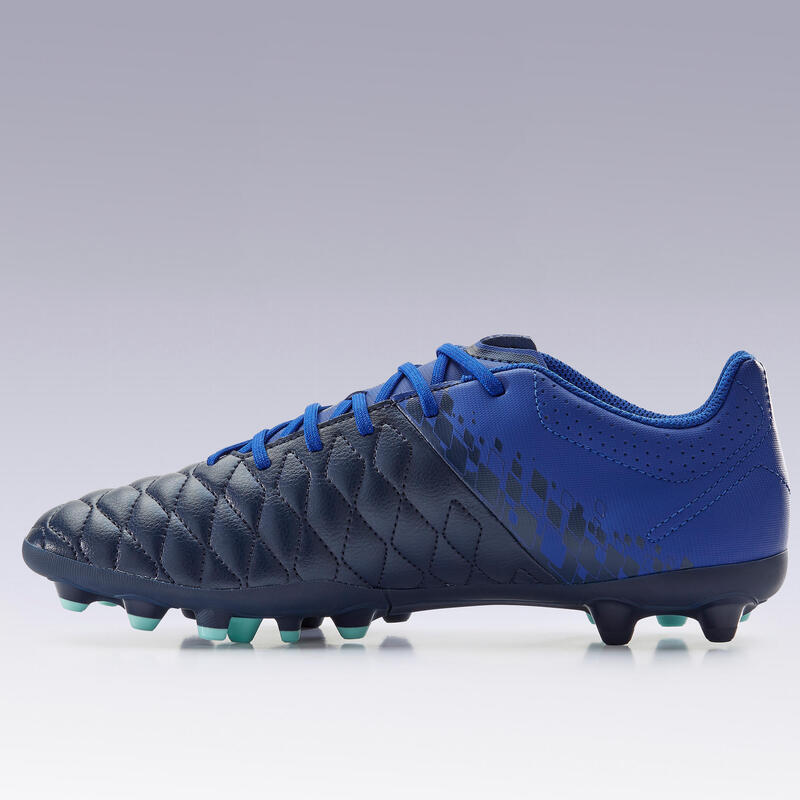 Botas de Fútbol Kipsta Agility 500 MG adulto azul oscuro