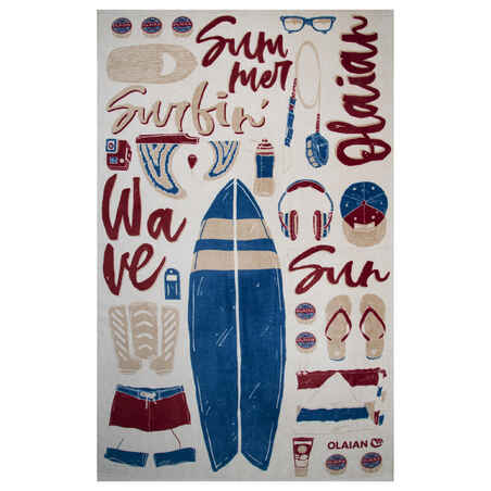 TOWEL PRINT L 145 x 85 cm - Icon Sand