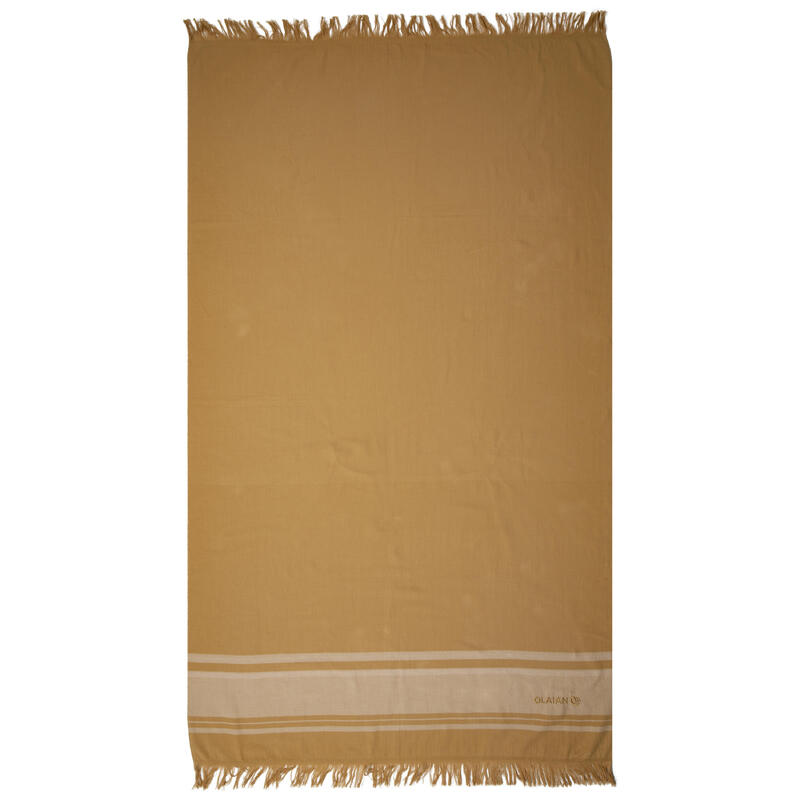 Prosop de plajă 170 x 100 cm Avorio Albastru