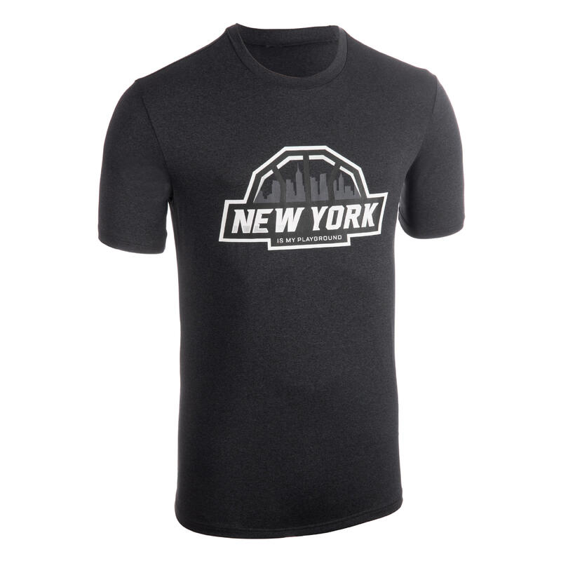 Camiseta Baloncesto Tarmak TS500 Fast hombre gris oscuro