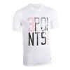 Basketballshirt TS500 Herren weiß mit Print