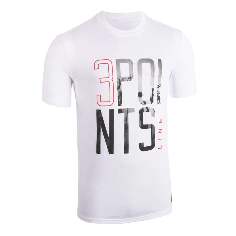 TARMAK Men's Basketball T-Shirt / Jersey TS500 - White...