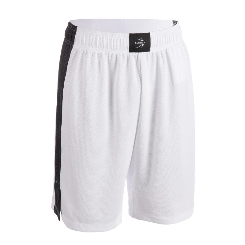 男款籃球短褲SH500－黑白配色