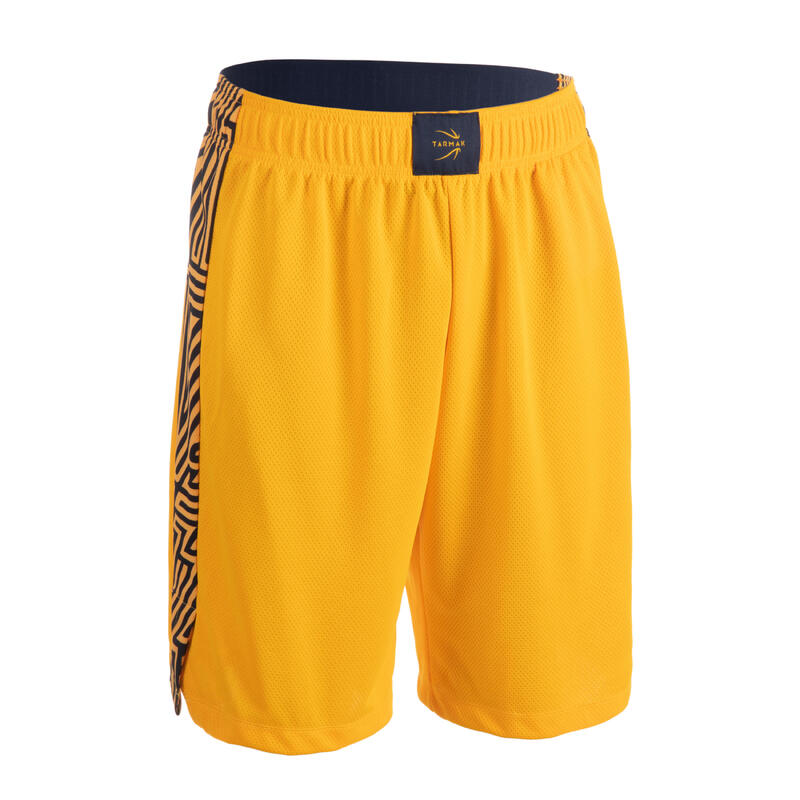 Men's Basketball Shorts SH500 - Yellow