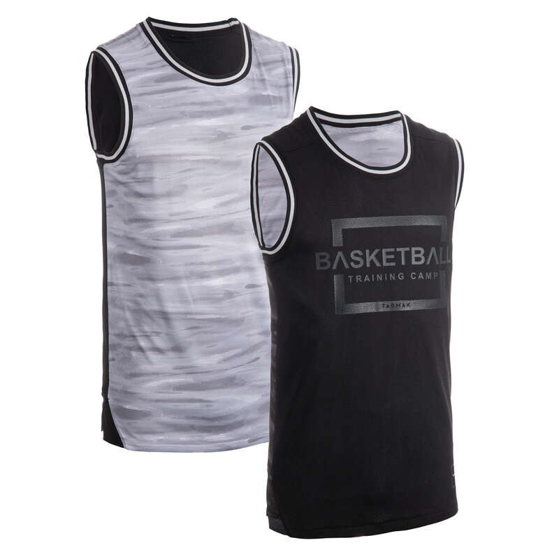 TARMAK Men's Reversible Basketball Jersey / Tank Top T500R...