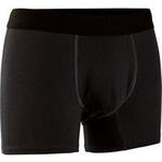 Domyos Boxershort voor pilates en lichte gym heren 500 zwart