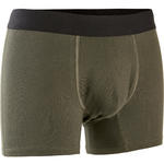 Domyos Boxershort voor pilates en lichte gym heren 500 groen