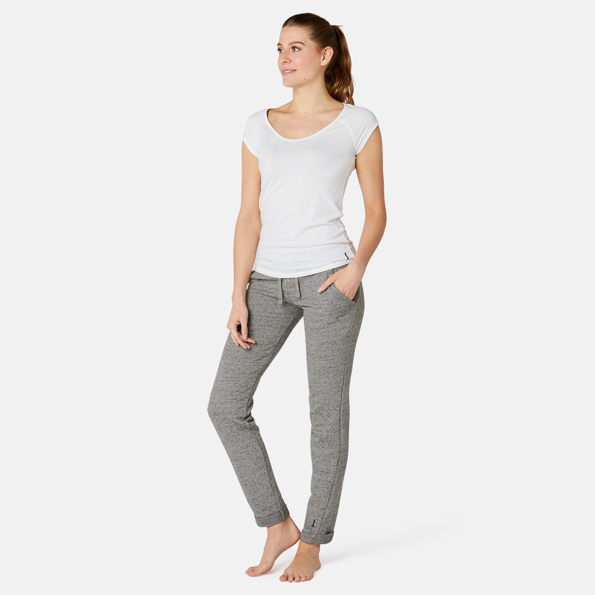 jogging bottoms with cuffs