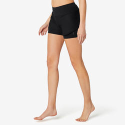 Short mallas cortas fitness 2 en 1 Mujer Nyamba 900 DOMYOS | Decathlon