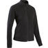 Women's Sweatshirt Jacket With Pocket For Gym 100-Black