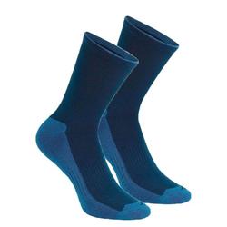 High Walking Socks 2 Pairs - Navy Blue