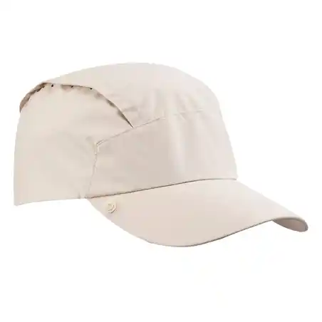 Topi Trek 900 Anti UV dengan Pelindung Leher yang Dapat Dilepas - Beige