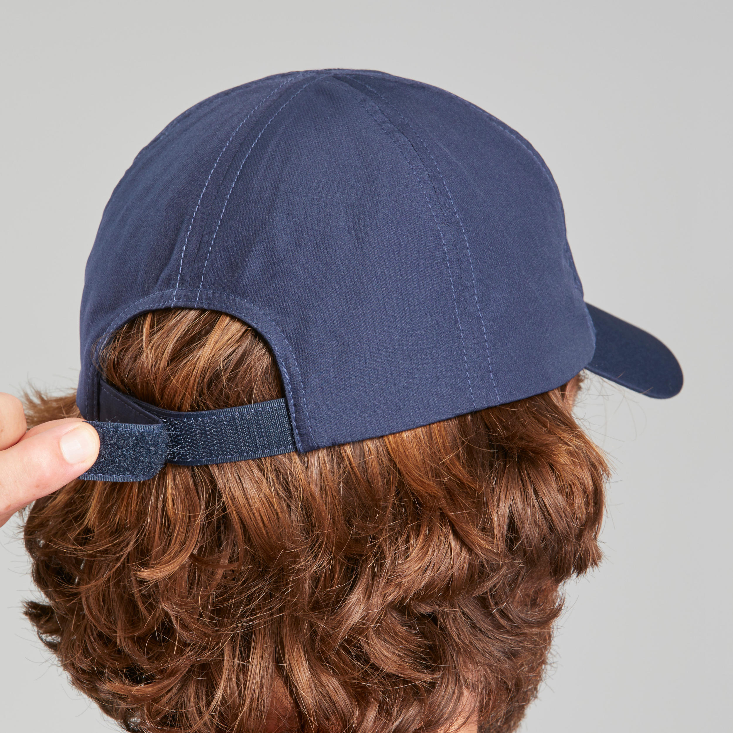 Travel Trekking Cap | TRAVEL 100 - Navy Blue 6/8