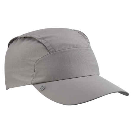 GORRA ANTI-UV CON PROTECCIÓN NUCA  MT900 GRIS