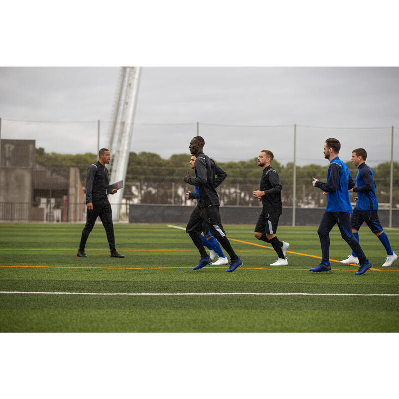 Calções Compridos Futebol T500 Adulto Preto