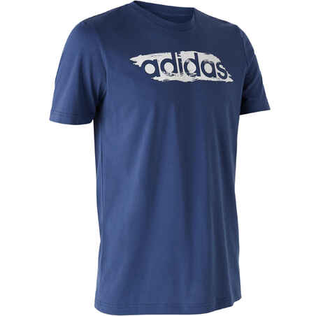 Pánske tričko na cvičenie modré 