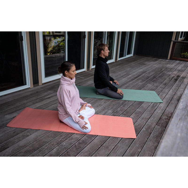 Yoga Mati Xl 5 Mm Yesil Club Domyos By Decathlon