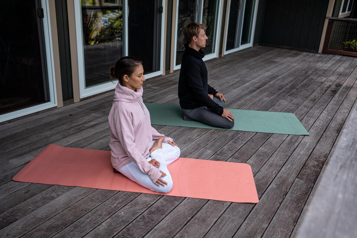 minska stressen med yoga