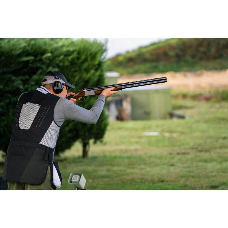 Vestă Ball-Trap 520 Sporting Gri 