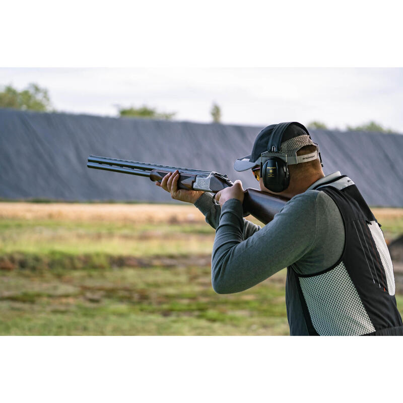 Vestă Ball-Trap 520 Sporting Gri 