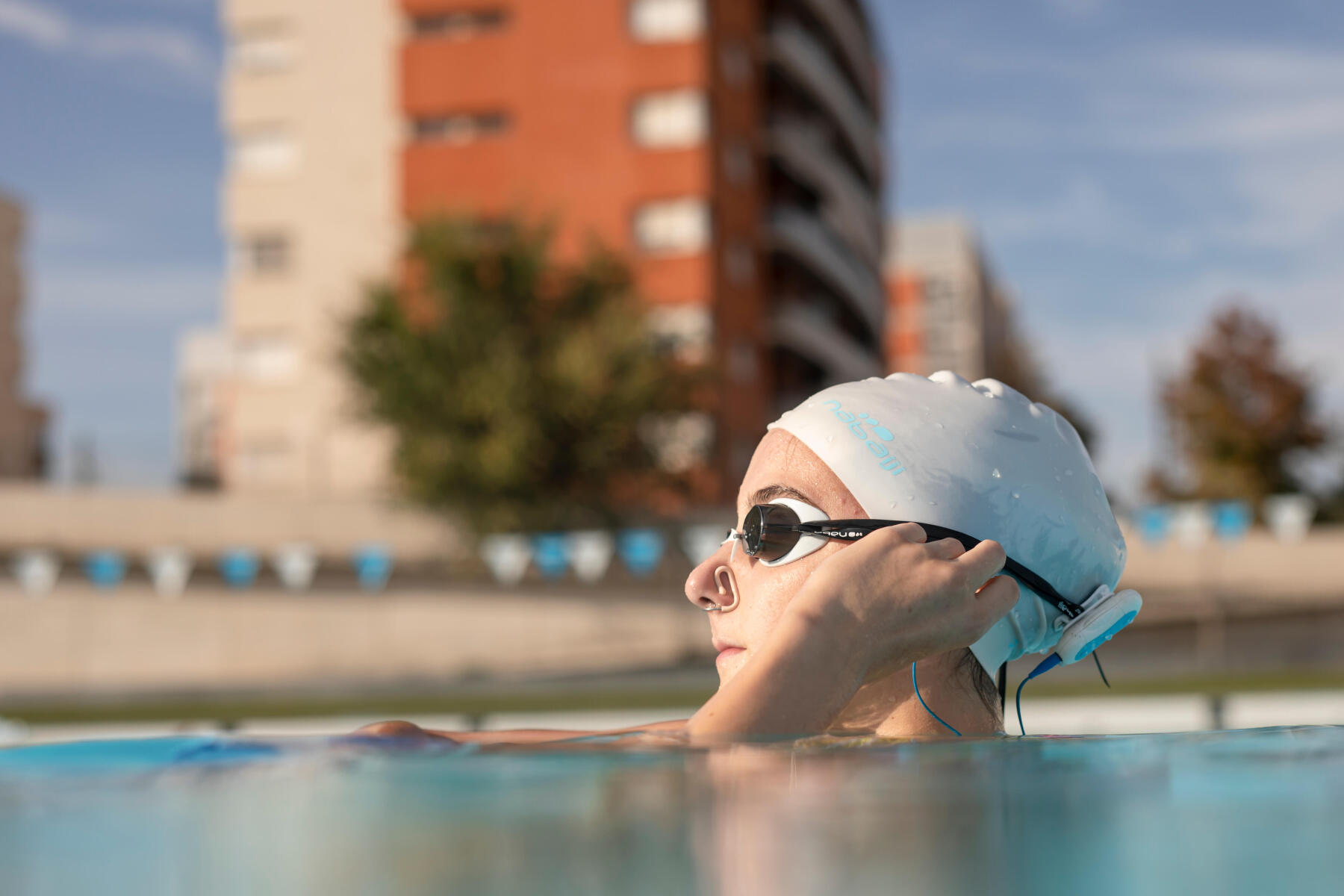 artistic swimming swim cap