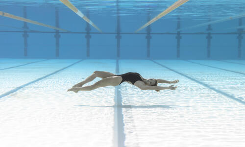 5 questions à Virginie Dedieu, championne de natation synchronisée