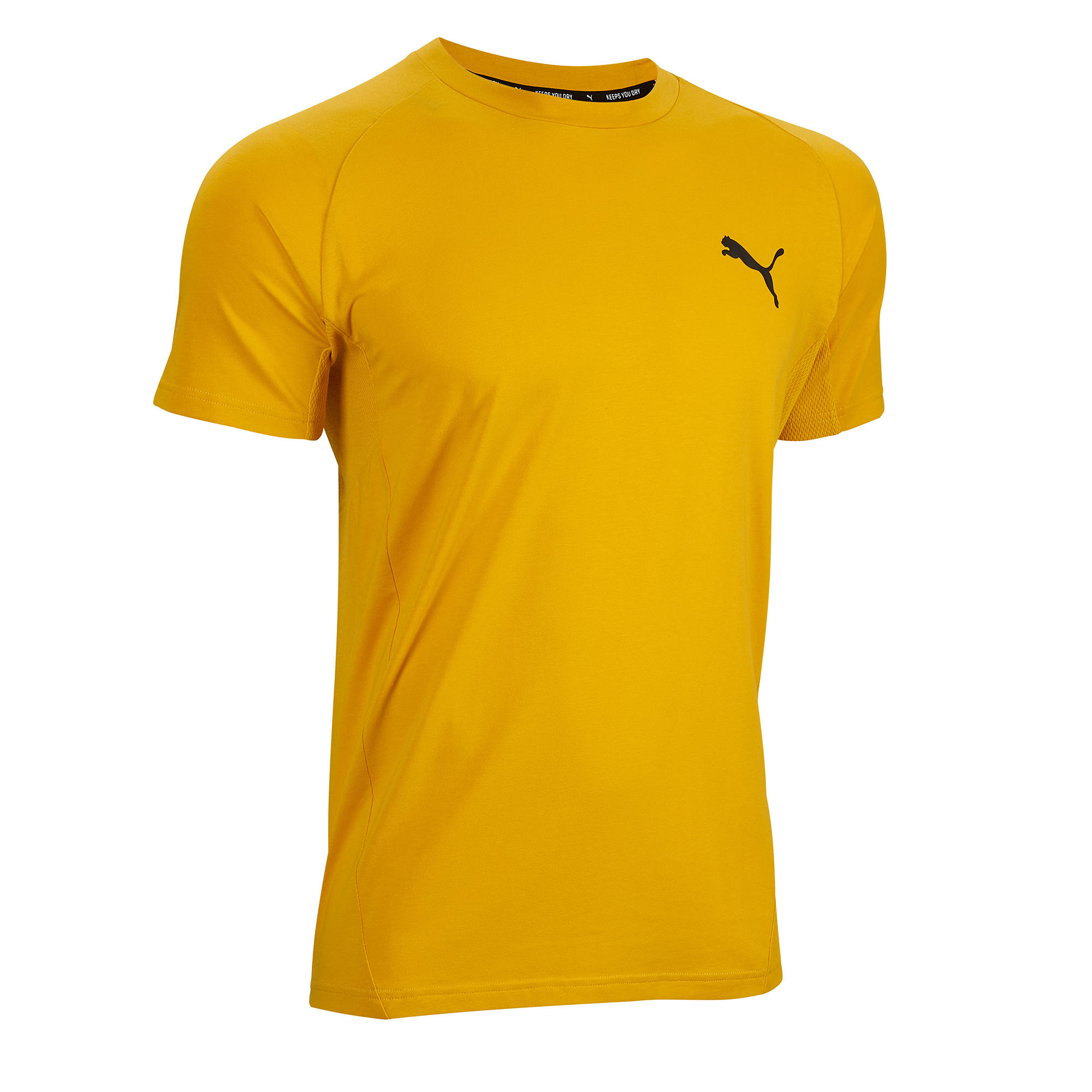 T shirt Puma uomo gialla PUMA Decathlon