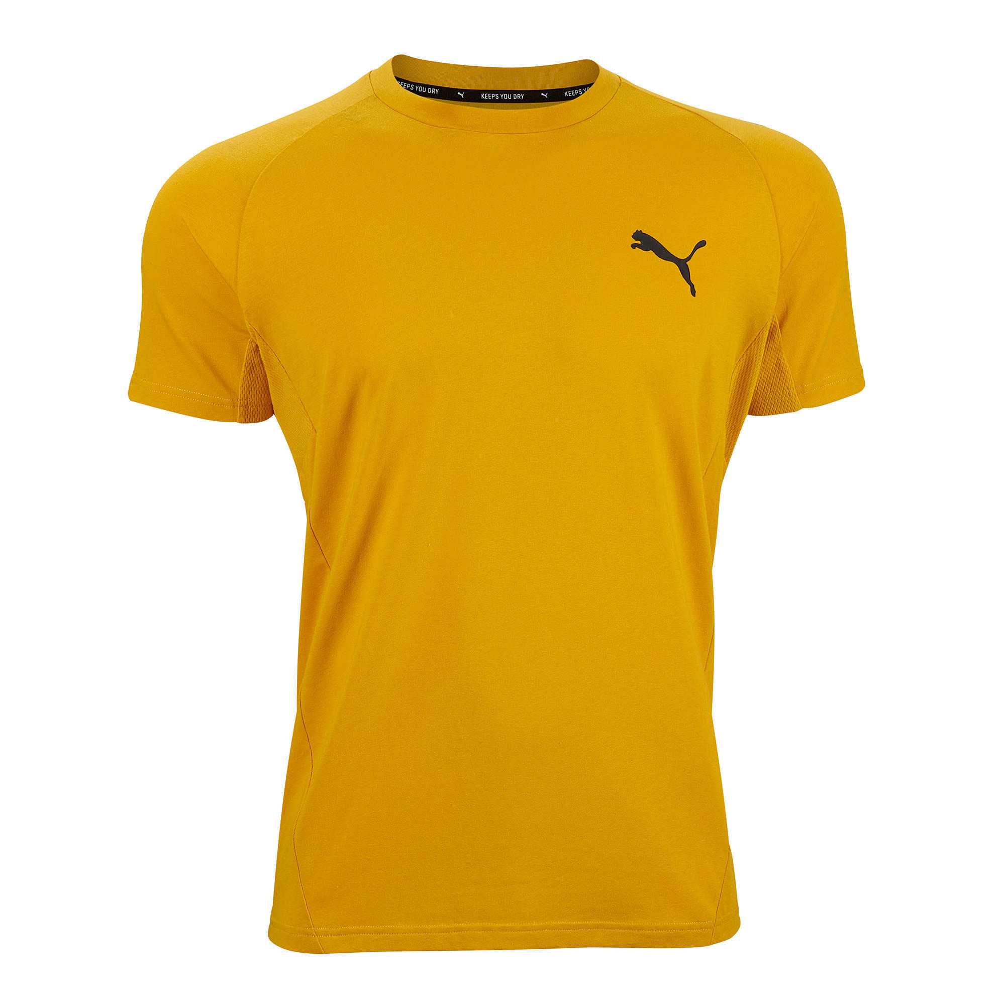 tee shirt puma homme jaune