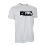 Puma T-shirt heren wit/print