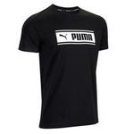 Puma T-shirt heren zwart/print