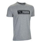 Puma T-shirt heren grijs/print