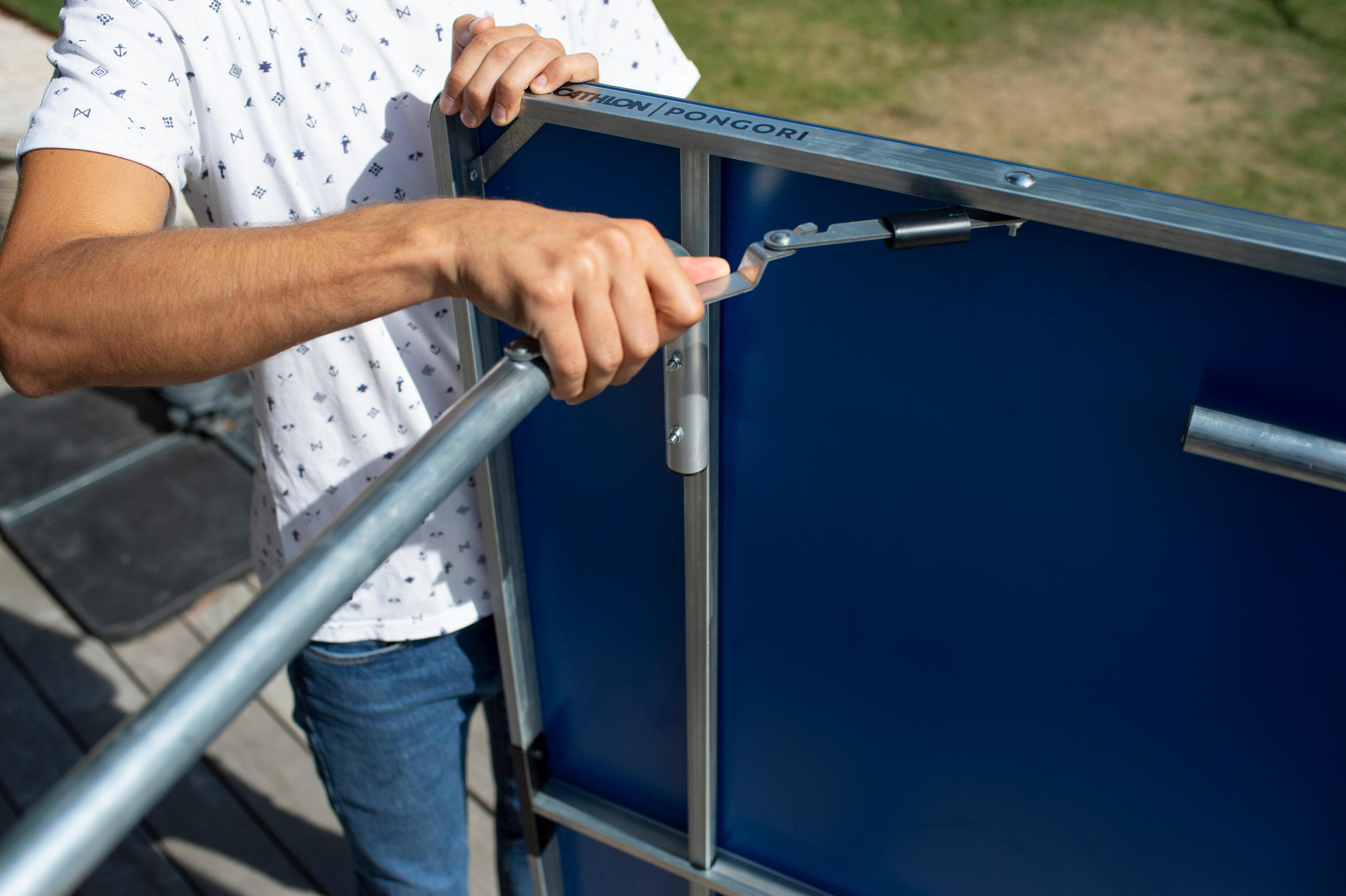 Outdoor Tafeltennistafel PPT 130 blauw 26/29