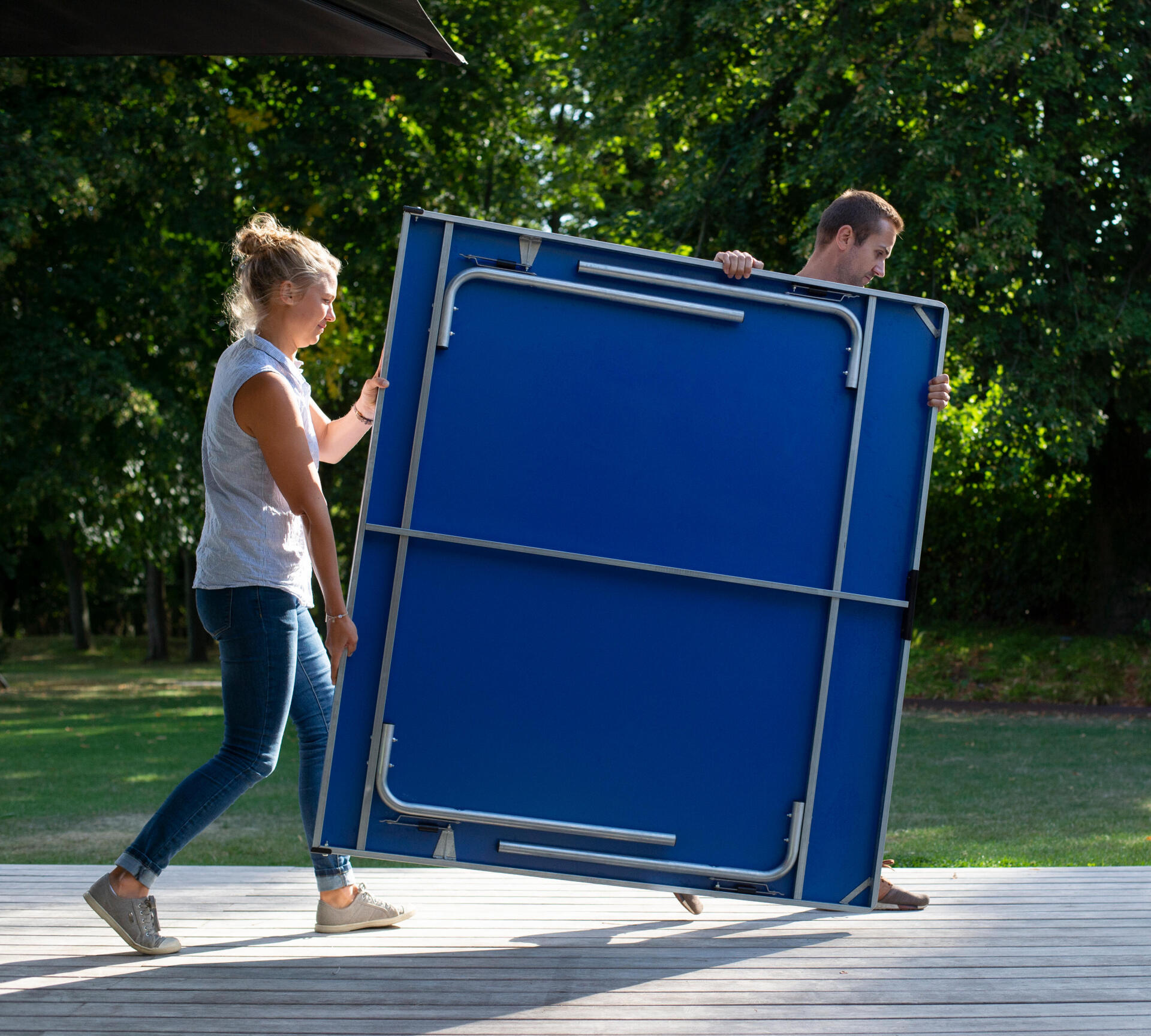 2. Ga je voor elke wedstrijd de tafel opzetten/afbreken?