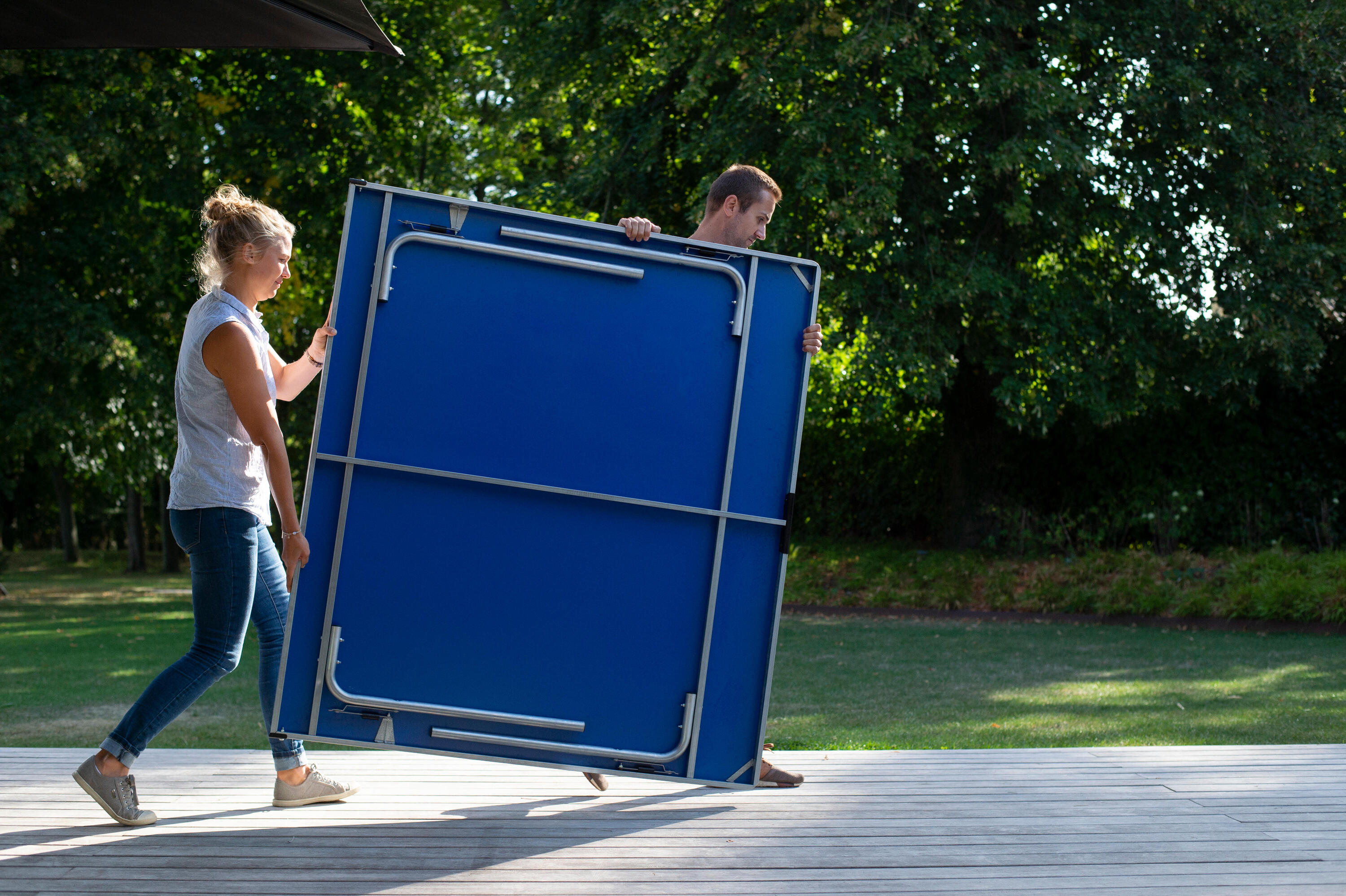 Outdoor Tafeltennistafel PPT 130 blauw 23/29