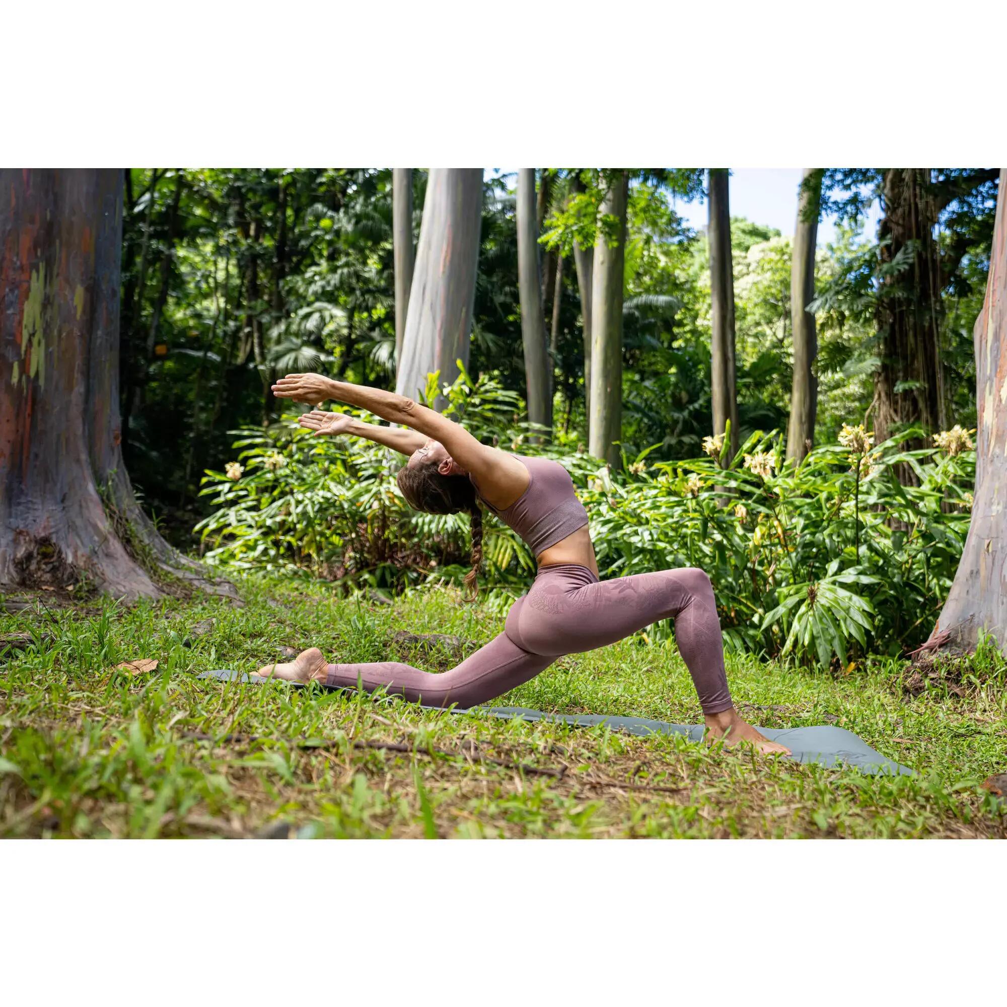 Seamless 7/8 Yoga Leggings - Burgundy 13/13